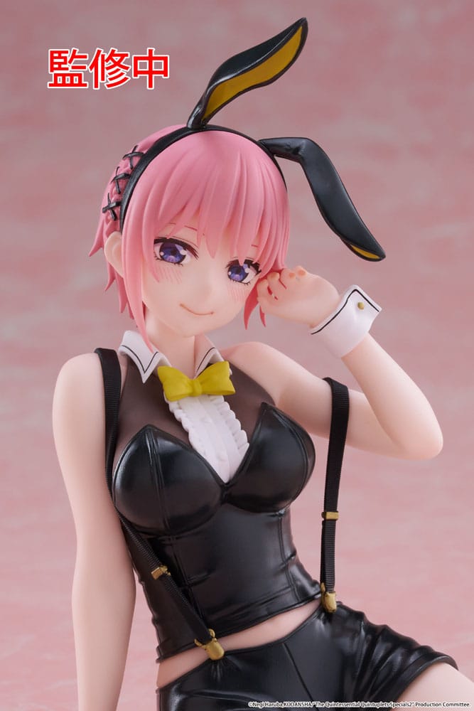 The Quintessential Quintuplets 3 PVC Statue Desktop Cute Figure Ichika Nakano Bunny Ver. 13 cm Image 9