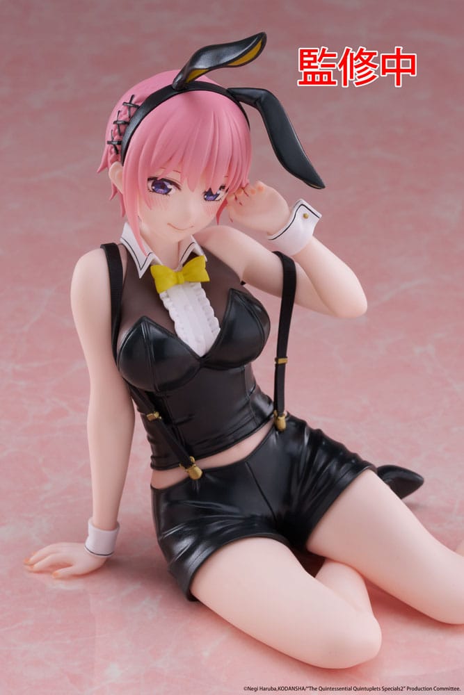 The Quintessential Quintuplets 3 PVC Statue Desktop Cute Figure Ichika Nakano Bunny Ver. 13 cm Image 10