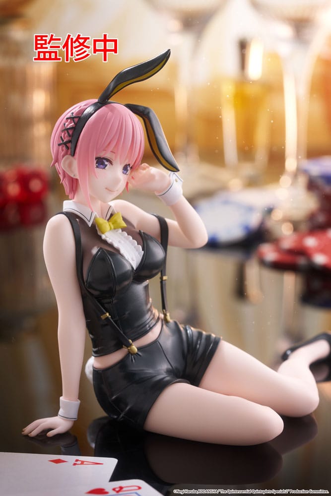 The Quintessential Quintuplets 3 PVC Statue Desktop Cute Figure Ichika Nakano Bunny Ver. 13 cm Image 12