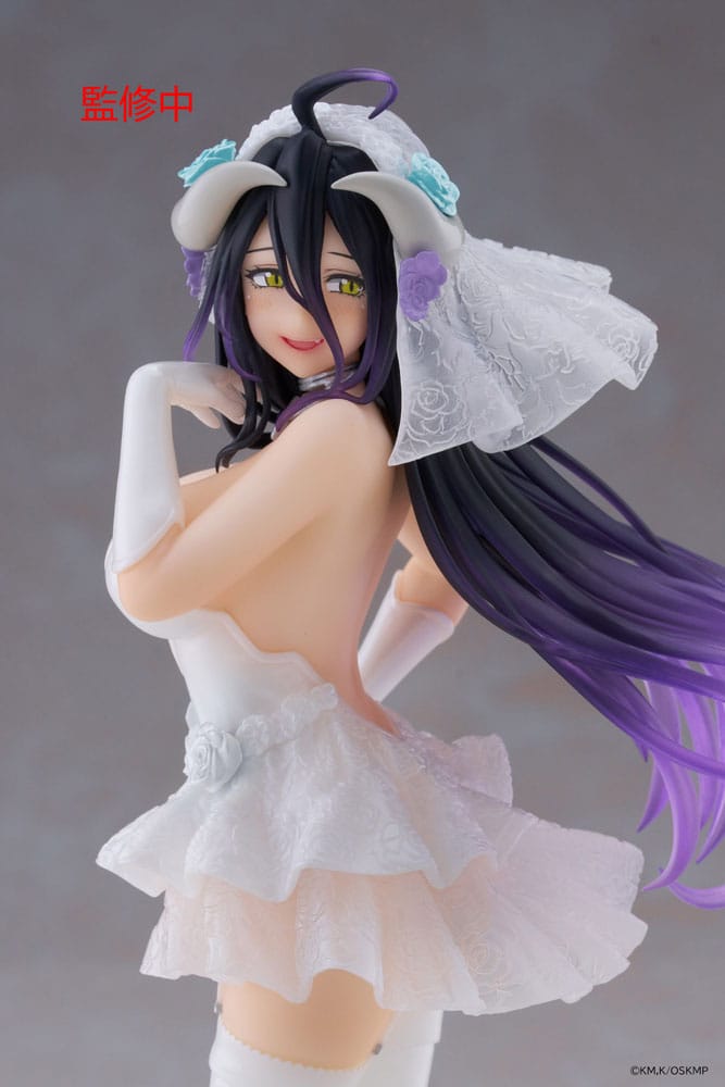 Overlord Coreful PVC Statue Albedo Wedding Ver. 18 cm Image 8