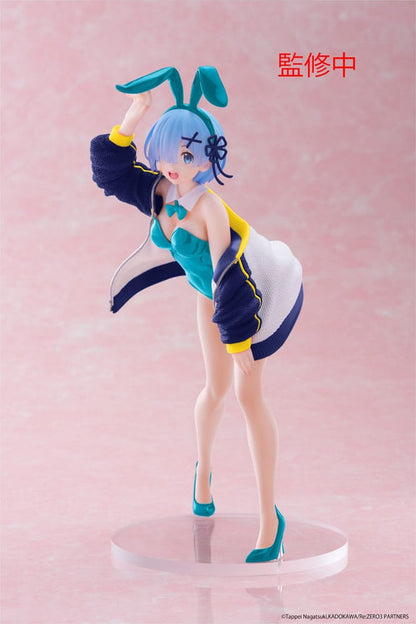Re:Zero Starting Life in Another World Coreful PVC Statue Rem (Jacket Bunny Ver.) Renewal 18 cm Image 2