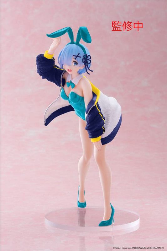 Re:Zero Starting Life in Another World Coreful PVC Statue Rem (Jacket Bunny Ver.) Renewal 18 cm Image 2