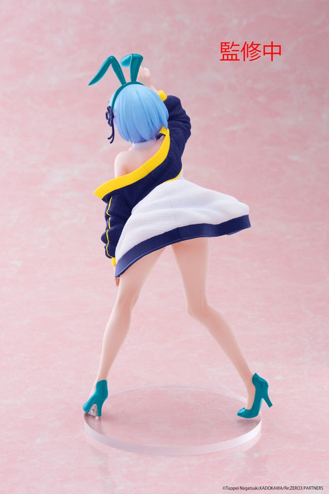 Re:Zero Starting Life in Another World Coreful PVC Statue Rem (Jacket Bunny Ver.) Renewal 18 cm Image 3