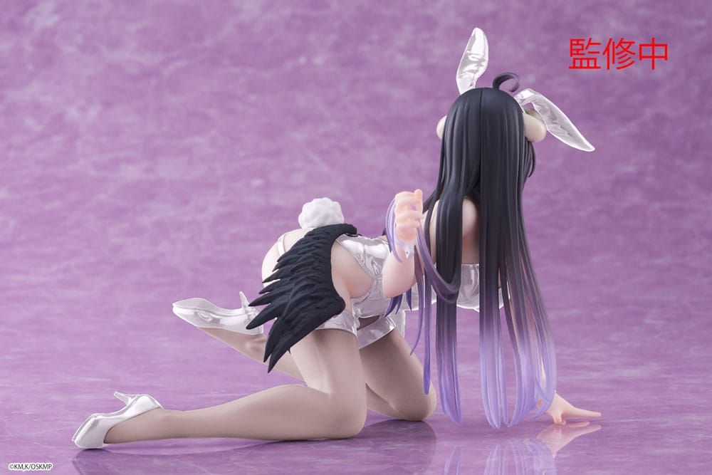 Overlord Desktop Cute PVC Statue Albedo (Bunny Ver.) Renewal 13 cm Image 7