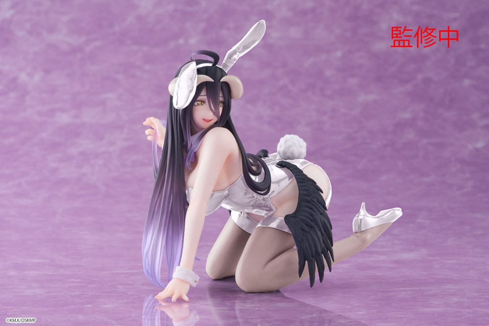 Overlord Desktop Cute PVC Statue Albedo (Bunny Ver.) Renewal 13 cm Image 8