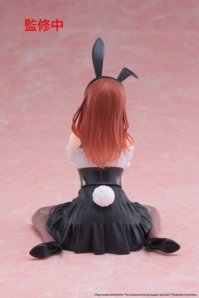 The Quintessential Quintuplets 3 PVC Statue Desktop Cute Figure Miku Nakano (Bunny Ver.) 13 cm Image 5