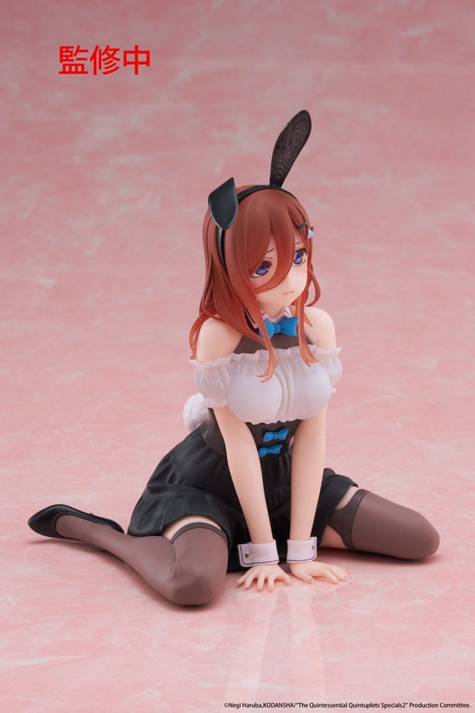 The Quintessential Quintuplets 3 PVC Statue Desktop Cute Figure Miku Nakano (Bunny Ver.) 13 cm Image 6