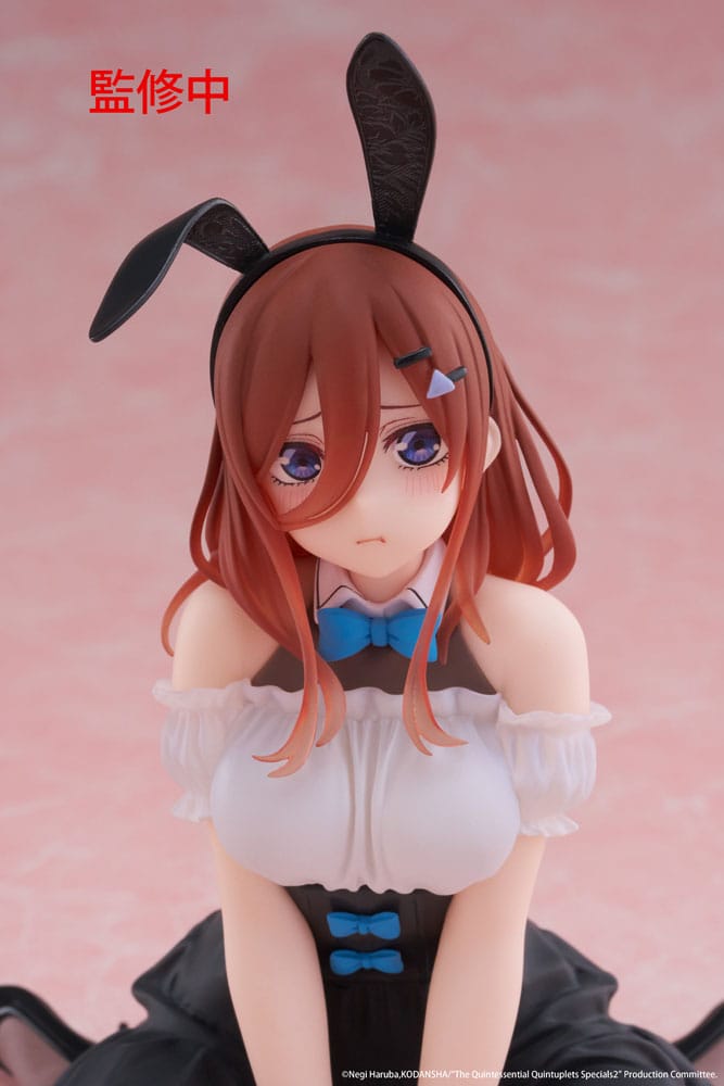 The Quintessential Quintuplets 3 PVC Statue Desktop Cute Figure Miku Nakano (Bunny Ver.) 13 cm Image 7