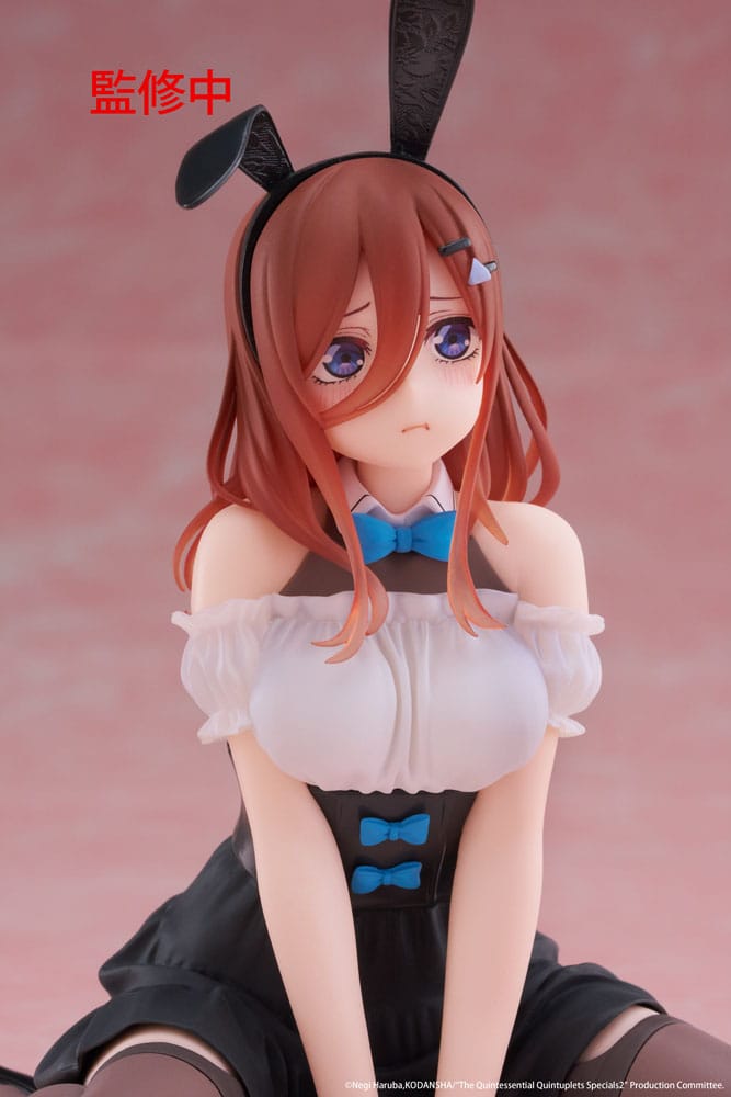 The Quintessential Quintuplets 3 PVC Statue Desktop Cute Figure Miku Nakano (Bunny Ver.) 13 cm Image 8