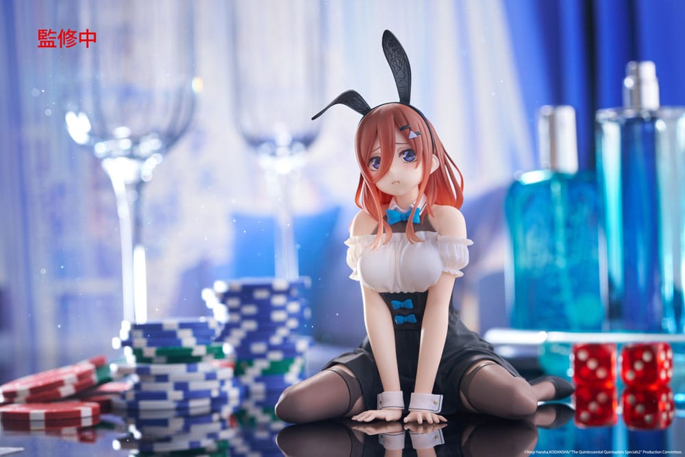 The Quintessential Quintuplets 3 PVC Statue Desktop Cute Figure Miku Nakano (Bunny Ver.) 13 cm Image 11