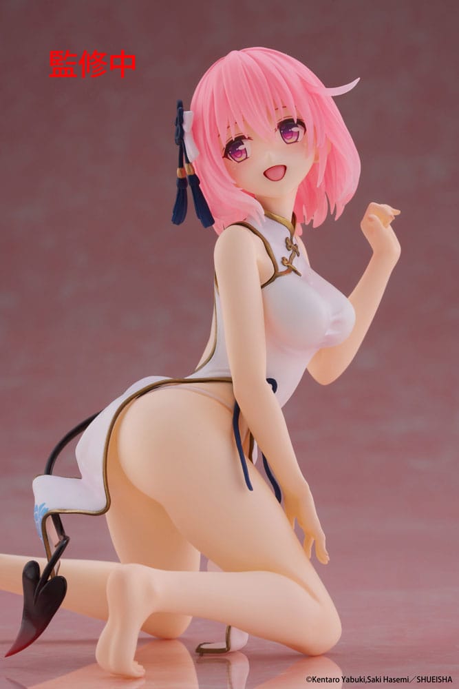 To Love Ru Darkness PVC Statue Desktop Cute Figure Momo (Chinese Dress Ver.) 13 cm Image 12