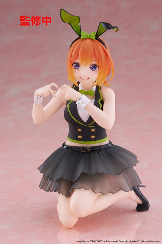 The Quintessential Quintuplets 3 PVC Statue Desktop Cute Figure Yotsuba Nakano (Bunny Ver.) 13 cm Image 1