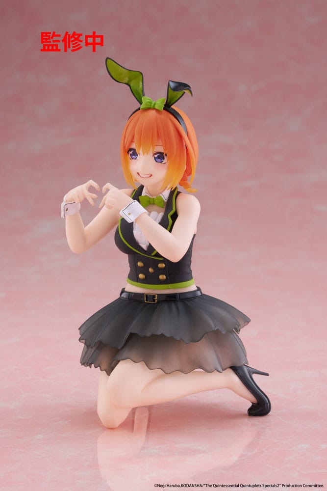 The Quintessential Quintuplets 3 PVC Statue Desktop Cute Figure Yotsuba Nakano (Bunny Ver.) 13 cm Image 7