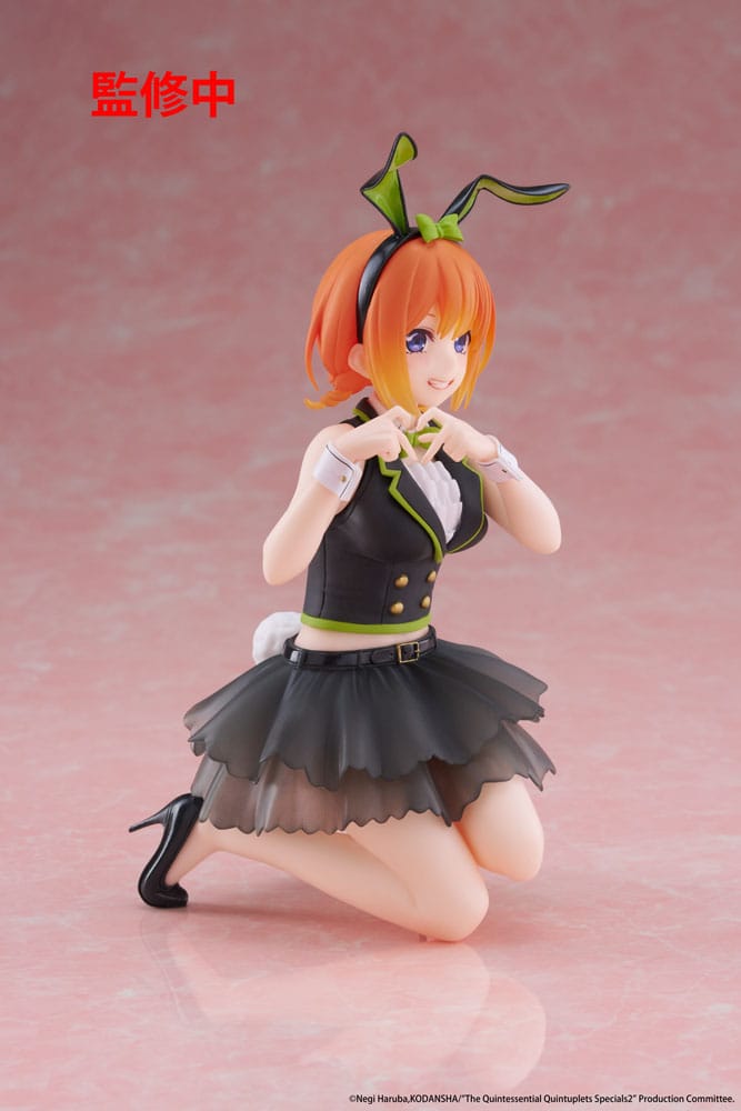 The Quintessential Quintuplets 3 PVC Statue Desktop Cute Figure Yotsuba Nakano (Bunny Ver.) 13 cm Image 9