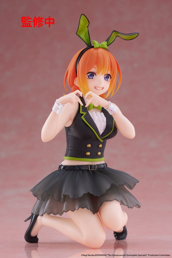The Quintessential Quintuplets 3 PVC Statue Desktop Cute Figure Yotsuba Nakano (Bunny Ver.) 13 cm Image 12