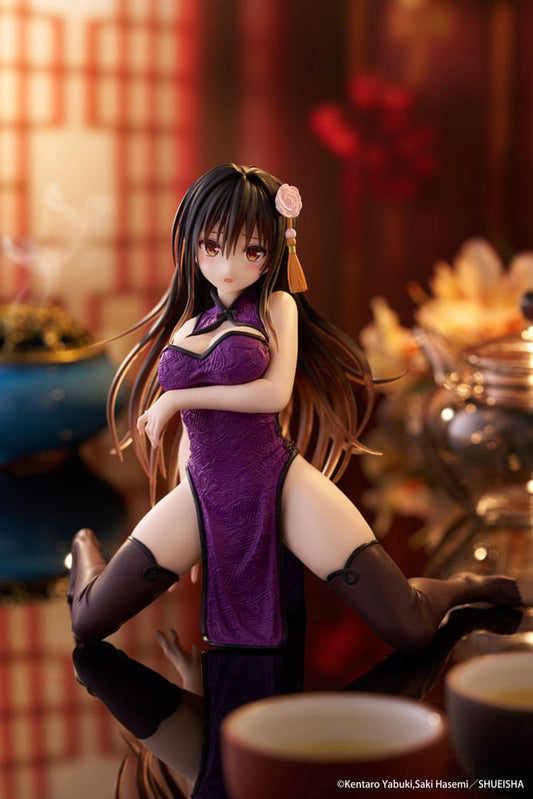 To Love Ru Darkness Desktop Cute PVC Statue Yui Kotegawa (Chinese Dress Ver.) 13 cm Image 2