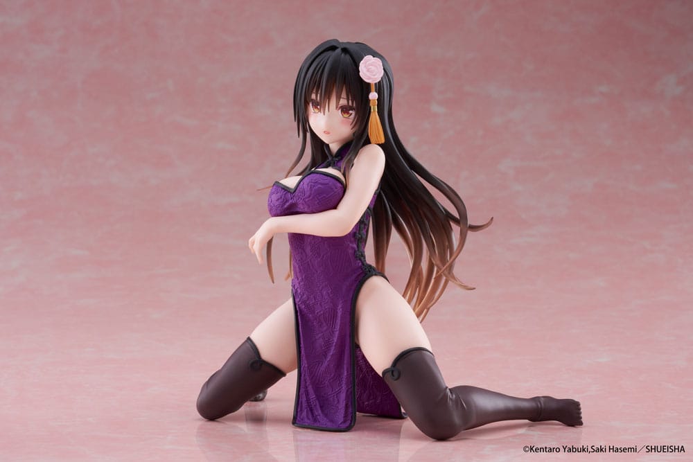 To Love Ru Darkness Desktop Cute PVC Statue Yui Kotegawa (Chinese Dress Ver.) 13 cm Image 6