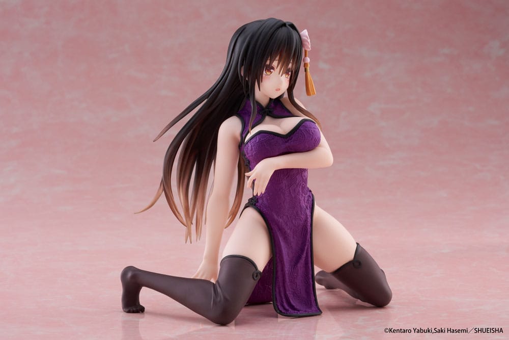 To Love Ru Darkness Desktop Cute PVC Statue Yui Kotegawa (Chinese Dress Ver.) 13 cm Image 8