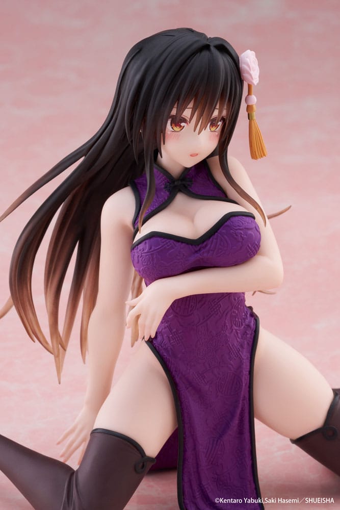 To Love Ru Darkness Desktop Cute PVC Statue Yui Kotegawa (Chinese Dress Ver.) 13 cm Image 11