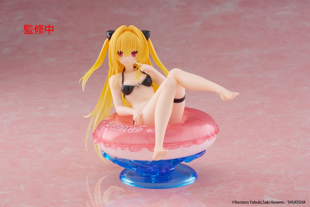 To Love-Ru Darkness Aqua Float Girls PVC Statue Golden Darkness 10 cm Image 3