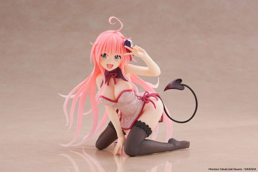To Love-Ru Darkness PVC Statue Desktop Cute Figure Lala Chinese Dress Ver. 13 cm Image 2