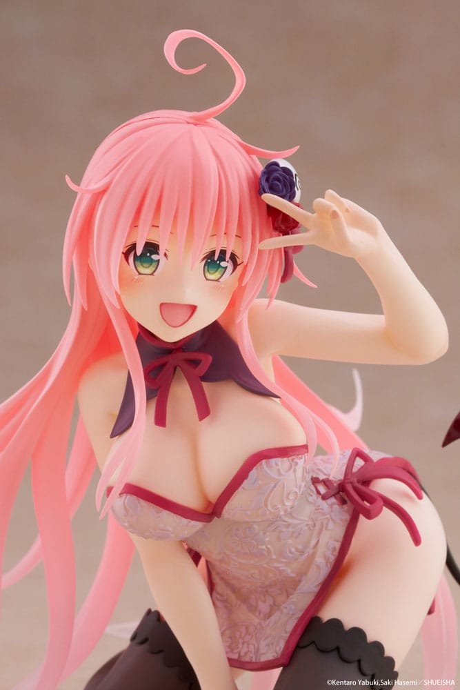 To Love-Ru Darkness PVC Statue Desktop Cute Figure Lala Chinese Dress Ver. 13 cm Image 7