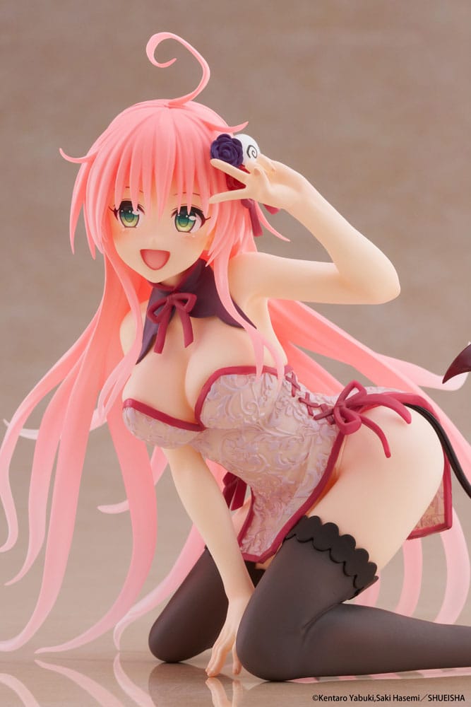 To Love-Ru Darkness PVC Statue Desktop Cute Figure Lala Chinese Dress Ver. 13 cm Image 9