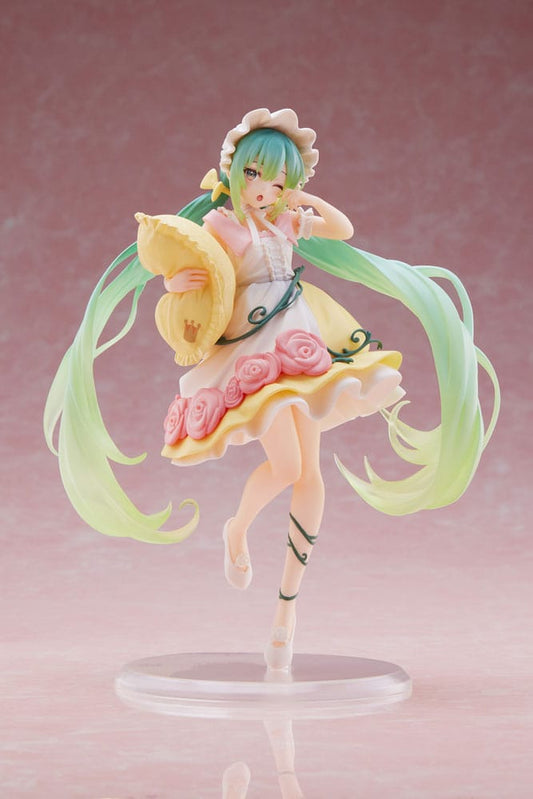Hatsune Miku PVC Statue Hatsune Miku Wonderland Sleeping Beauty Reissue 18 cm Image 1