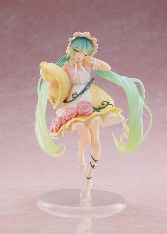Hatsune Miku PVC Statue Hatsune Miku Wonderland Sleeping Beauty Reissue 18 cm Image 2