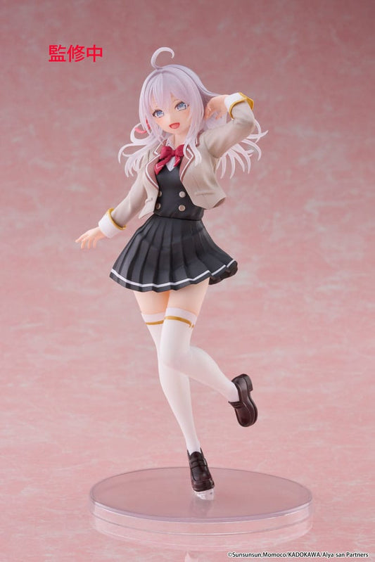 Alya Sometimes Hides Her Feelings in Russian Coreful PVC Statue Alya School Uniform Ver. 18 cm Image 2