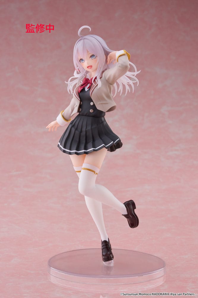 Alya Sometimes Hides Her Feelings in Russian Coreful PVC Statue Alya School Uniform Ver. 18 cm Image 3