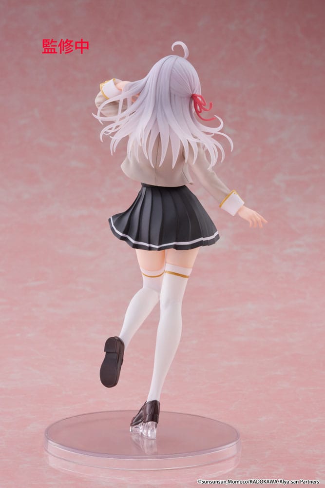 Alya Sometimes Hides Her Feelings in Russian Coreful PVC Statue Alya School Uniform Ver. 18 cm Image 4