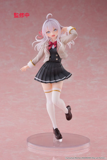 Alya Sometimes Hides Her Feelings in Russian Coreful PVC Statue Alya School Uniform Ver. 18 cm Image 1