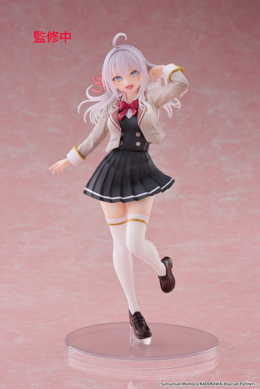 Alya Sometimes Hides Her Feelings in Russian Coreful PVC Statue Alya School Uniform Ver. 18 cm Image 1