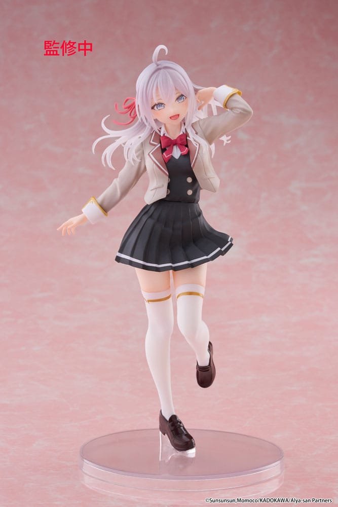 Alya Sometimes Hides Her Feelings in Russian Coreful PVC Statue Alya School Uniform Ver. 18 cm Image 6