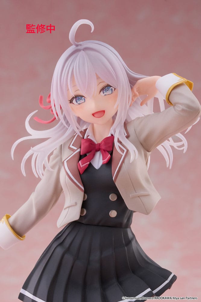 Alya Sometimes Hides Her Feelings in Russian Coreful PVC Statue Alya School Uniform Ver. 18 cm Image 7