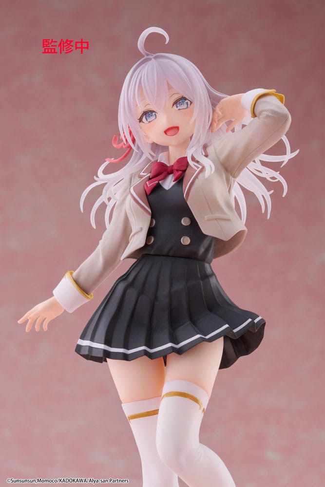 Alya Sometimes Hides Her Feelings in Russian Coreful PVC Statue Alya School Uniform Ver. 18 cm Image 8