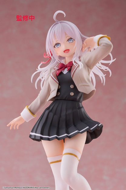 Alya Sometimes Hides Her Feelings in Russian Coreful PVC Statue Alya School Uniform Ver. 18 cm Image 8