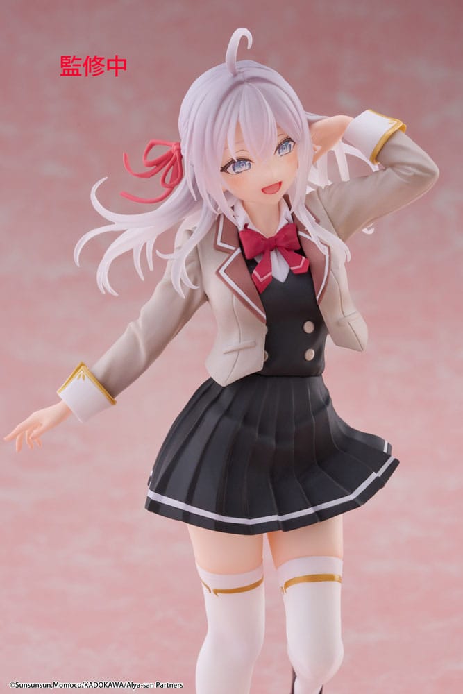 Alya Sometimes Hides Her Feelings in Russian Coreful PVC Statue Alya School Uniform Ver. 18 cm Image 9