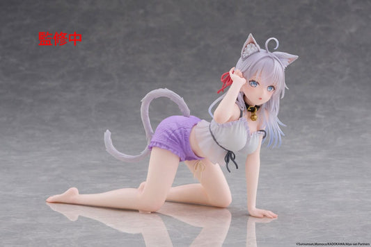 Alya Sometimes Hides Her Feelings in Russian PVC Statue Desktop Cute Figure Alya Cat Ear Roomwear Ver. 13 cm Image 1