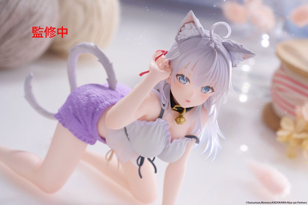 Alya Sometimes Hides Her Feelings in Russian PVC Statue Desktop Cute Figure Alya Cat Ear Roomwear Ver. 13 cm Image 4