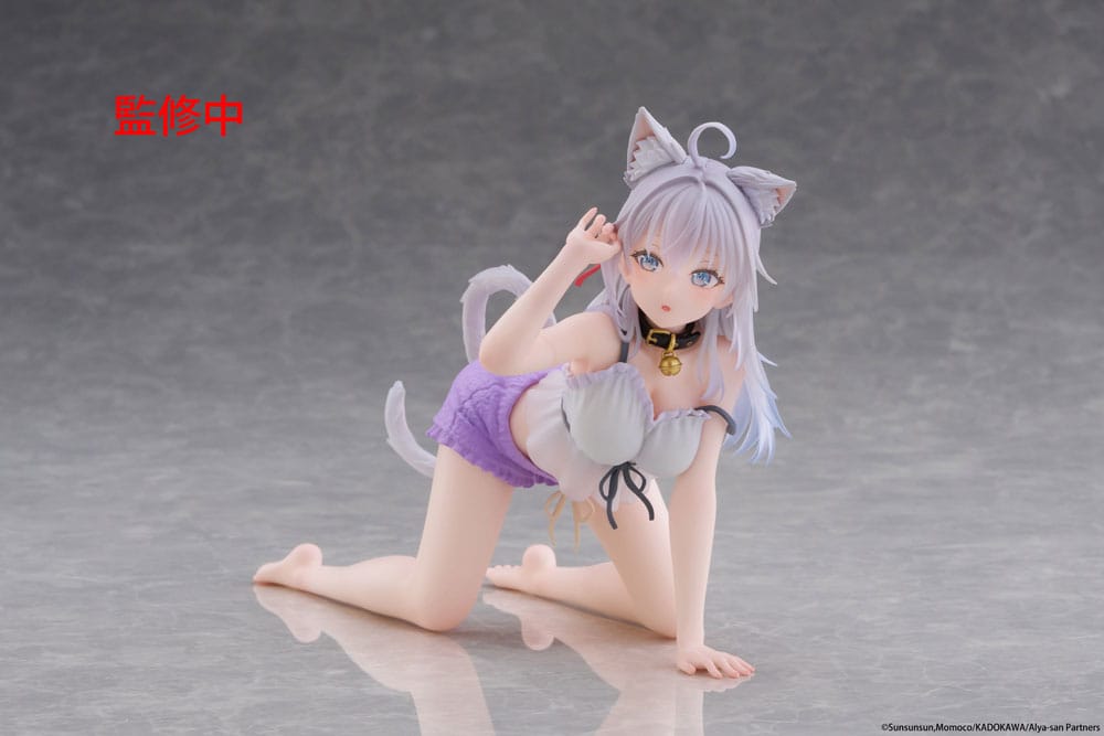 Alya Sometimes Hides Her Feelings in Russian PVC Statue Desktop Cute Figure Alya Cat Ear Roomwear Ver. 13 cm Image 6
