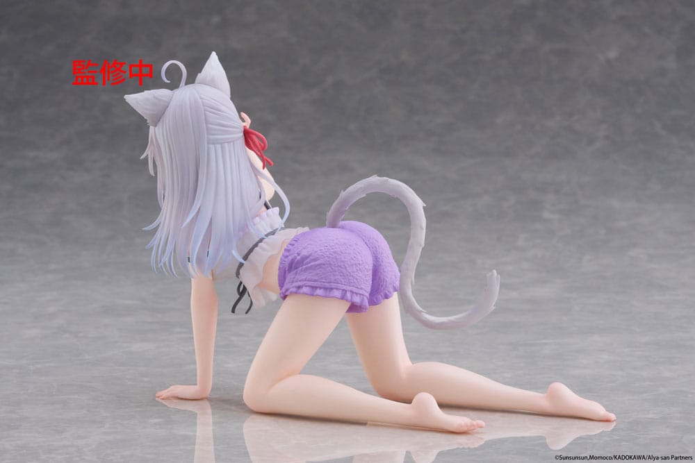 Alya Sometimes Hides Her Feelings in Russian PVC Statue Desktop Cute Figure Alya Cat Ear Roomwear Ver. 13 cm Image 7
