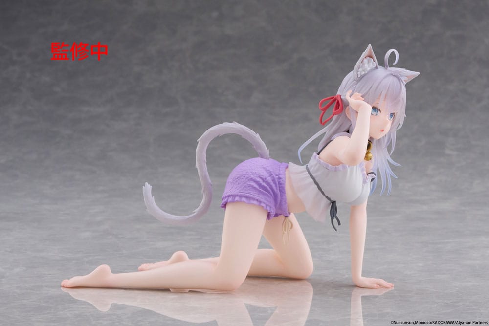 Alya Sometimes Hides Her Feelings in Russian PVC Statue Desktop Cute Figure Alya Cat Ear Roomwear Ver. 13 cm Image 8