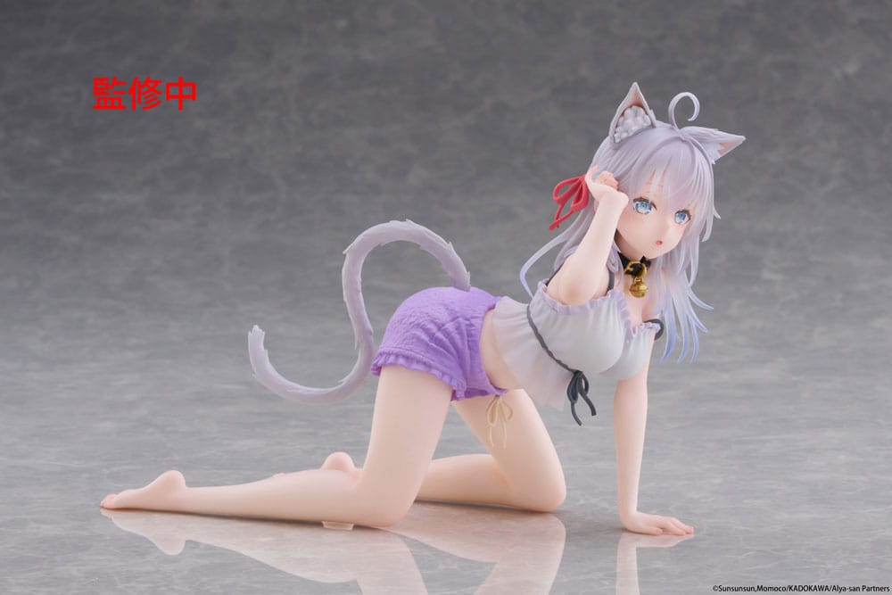 Alya Sometimes Hides Her Feelings in Russian PVC Statue Desktop Cute Figure Alya Cat Ear Roomwear Ver. 13 cm Image 9