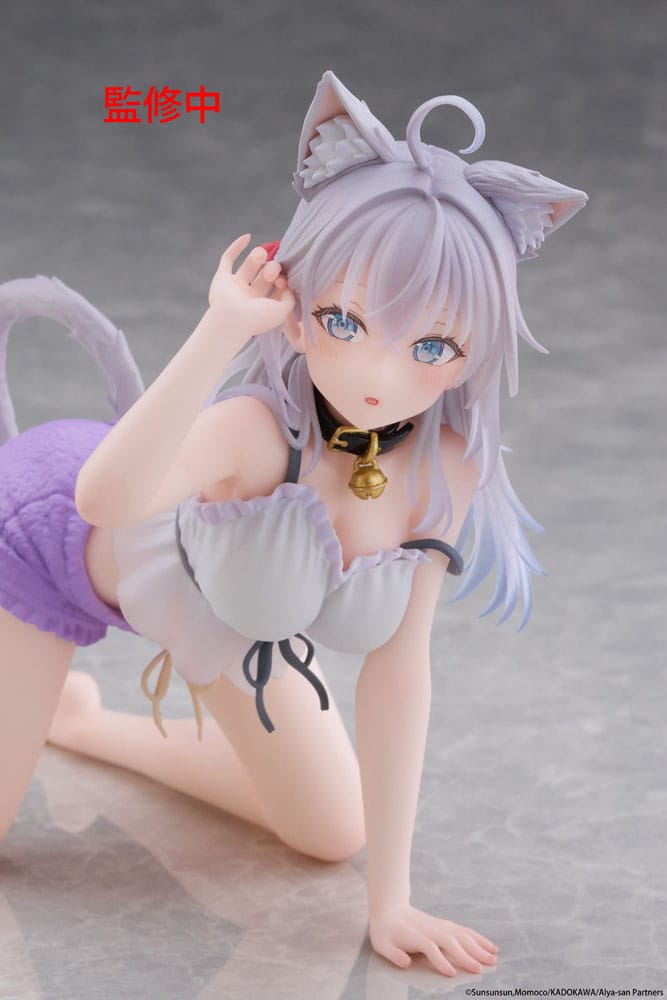 Alya Sometimes Hides Her Feelings in Russian PVC Statue Desktop Cute Figure Alya Cat Ear Roomwear Ver. 13 cm Image 12