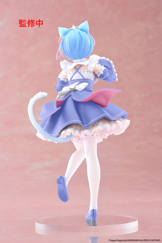 Re:Zero Starting Life in Another World Coreful PVC Statue Rem Cat Maid Ver. Renewal 18 cm Image 2
