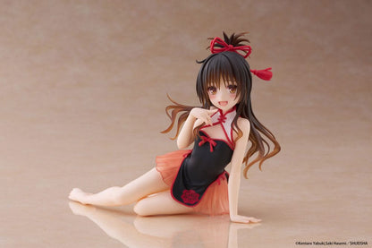 To Love-Ru Darkness PVC Statue Desktop Cute Figure Mikan Yuki Chinese Dress Ver. 13 cm Image 1