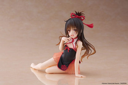 To Love-Ru Darkness PVC Statue Desktop Cute Figure Mikan Yuki Chinese Dress Ver. 13 cm Image 2