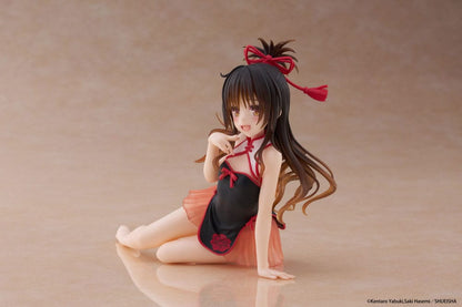 To Love-Ru Darkness PVC Statue Desktop Cute Figure Mikan Yuki Chinese Dress Ver. 13 cm Image 3